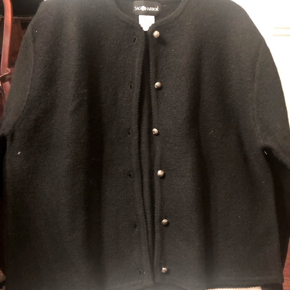 Black wool jacket